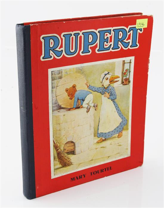 Rupert the Bear. An extensive collection of books, 1943 onwards.(-)